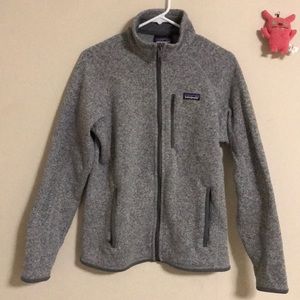 Patagonia better sweater fleece jacket stone wash